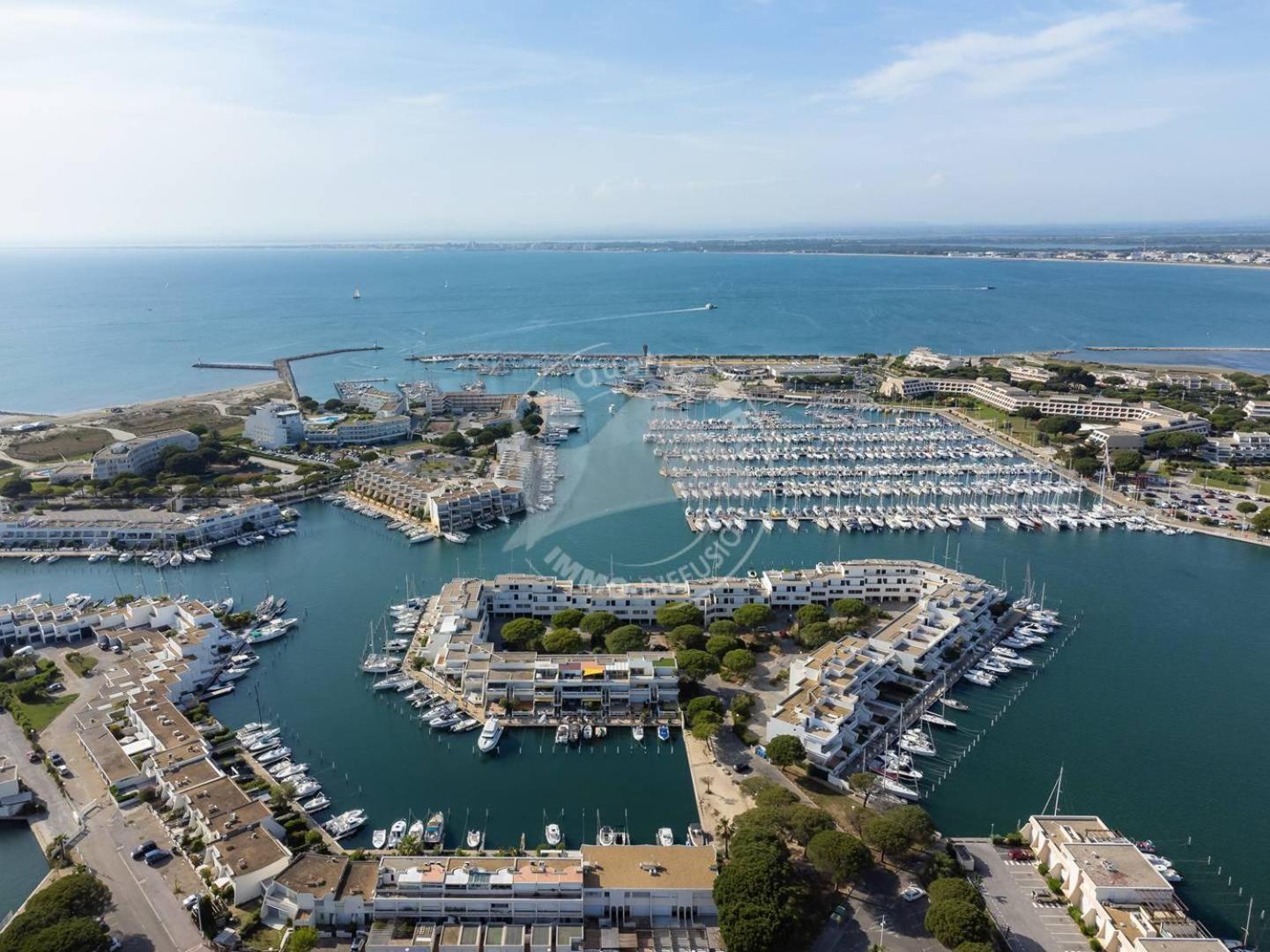 As9557 - Studio Vue Sur La Mer Avec Parking Prive Proche Centre Ville Le Grau-du-Roi Εξωτερικό φωτογραφία