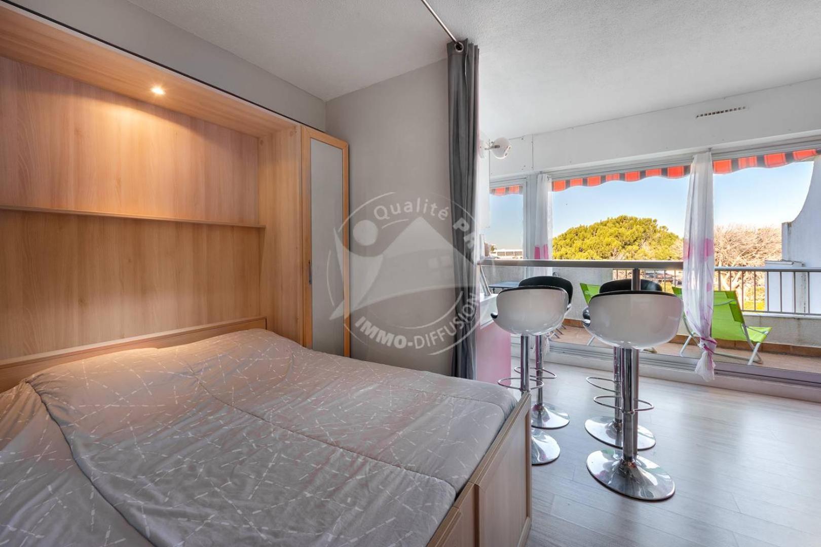 As9557 - Studio Vue Sur La Mer Avec Parking Prive Proche Centre Ville Le Grau-du-Roi Εξωτερικό φωτογραφία